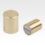磁铁，吸附面经过加工（厚罐形磁铁）材质为 NdFeB