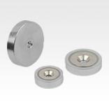 磁铁（带座磁铁）带沉孔，材质 NdFeB