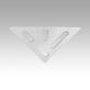 三角形凸耳
用于系统 28 和 41 C 型材安装导轨