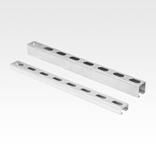 系统 28 C 型材安装导轨，带孔