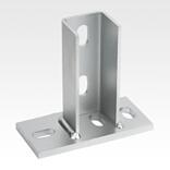 横向型材支脚
用于系统 28 和 41 C 型材安装导轨