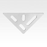 三角形凸耳
用于系统 28 和 41 C 型材安装导轨