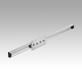 Linear guide system, aluminium, with roller guide carriage