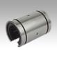 Linear ball bearings with plastic cage, open