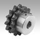 Sprockets, duplex, 3/4" x 7/16" DIN ISO 606, ready to install