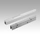 Piano hinges, stainless steel or aluminium, with double joint