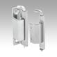 Concealed hinges steel or stainless steel, folded edge up to 20 mm
