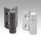 Spring hinges aluminium profile, 0.2 Nm, spring open