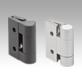 Spring hinges aluminium profile, 0.2 Nm, spring closed