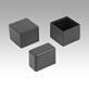 Protective caps, plastic for square tubes