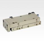 带交叉滚柱导轨的导杆气缸，最大承重 240 N