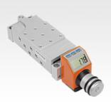 Vertical stages with electronic position indicator