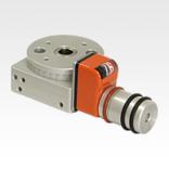 Rotary positioning stages with position indicators