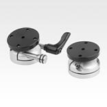 Pivot heads swivel angle 30°