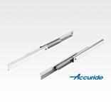 全拉式不锈钢伸缩导轨采用侧方安装，承重能力可达 15 kg