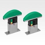 尺寸为 1 的链条张紧器，不锈钢
带弧形轮廓