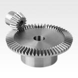 钢制伞齿轮，传动比 1:4 齿部铣削，竖直啮合，啮合角 20°