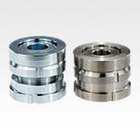 带球面调节垫圈的钢制或不锈钢高度调整元件，低型