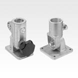 Tube clamps swivel base aluminium