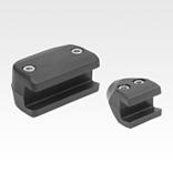 用于带圆锥形固定轮廓的侧导向装置的塑料单夹具