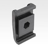 用于带圆锥形固定轮廓的侧导向装置的
塑料双夹具