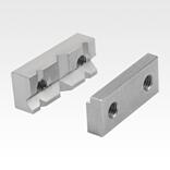 Stainless steel jaw plates for precision vices