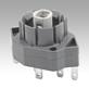 Contact elements, illuminable, flat plug connection, button function type CT