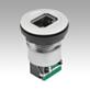 RJ45 fitted sockets, Form A, with socket