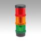 信号塔，LED 绿色、黄色、红色，整套设备直径 70 mm，A 型