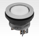 照明按钮，内置款式，Ø 22.3 mm
扁插头接口，紧凑型