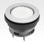发光按钮，触动式，内置款式，Ø 22.3 mm
扁插头接口，紧凑型