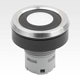 Membrane switch, fitted version Ø 22.3 mm type RRJ, for contact elements