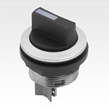 闭锁选择开关，内置款式，Ø 22.3 mm
扁插头接口，紧凑型