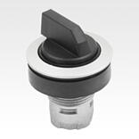 Selector switch, snap-type, installation version Ø 22.3 mm type RRJ for contact elements