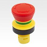 Emergency stop button built-in version Ø 22.3 mm type RRJ for contact elements