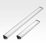 LED 工位灯带有铝制壳体 5200 - 5700K，可调光，24 伏直流电