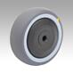 Polyamide wheels, electrically conductive, with polyurethane tread