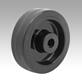 Heavy-duty wheels solid rubber with polyamide wheel hubs
