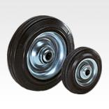 车轮 橡胶轮胎钢轮毂