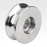 凹面塑料导向辊轮