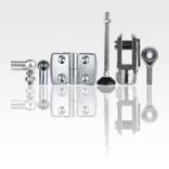 叉形接头、
万向接头、
球头接头、
轴向接头、
高度可调元件、
万向脚杯、
调节脚、
管端盖、
设备脚、
铰链