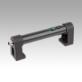 Tubular handles, plastic, with electronic switch function and one push button, without emergency stop