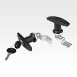 旋转锁销，带 T 型把手