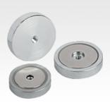 磁铁（带座磁铁），带内螺纹，材质为 NdFeB