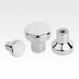 带内螺纹的蘑菇头把手带有适用于 Hygienic USIT® 密封垫圈和垫片的高轴环 (Freudenberg Process Seals)