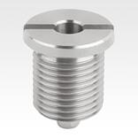 Locating bushes, stainless steel for status sensor, for ball lock pins with twist knob