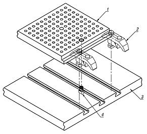 Locating pins expanding