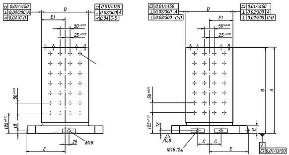 带格栅孔的四面弯板
