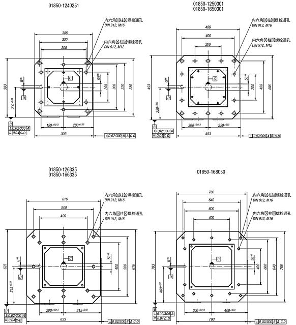 带格栅孔的四面弯板
