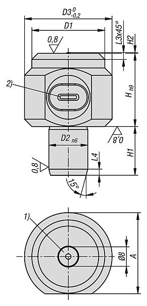 Rest pads with contact sensor